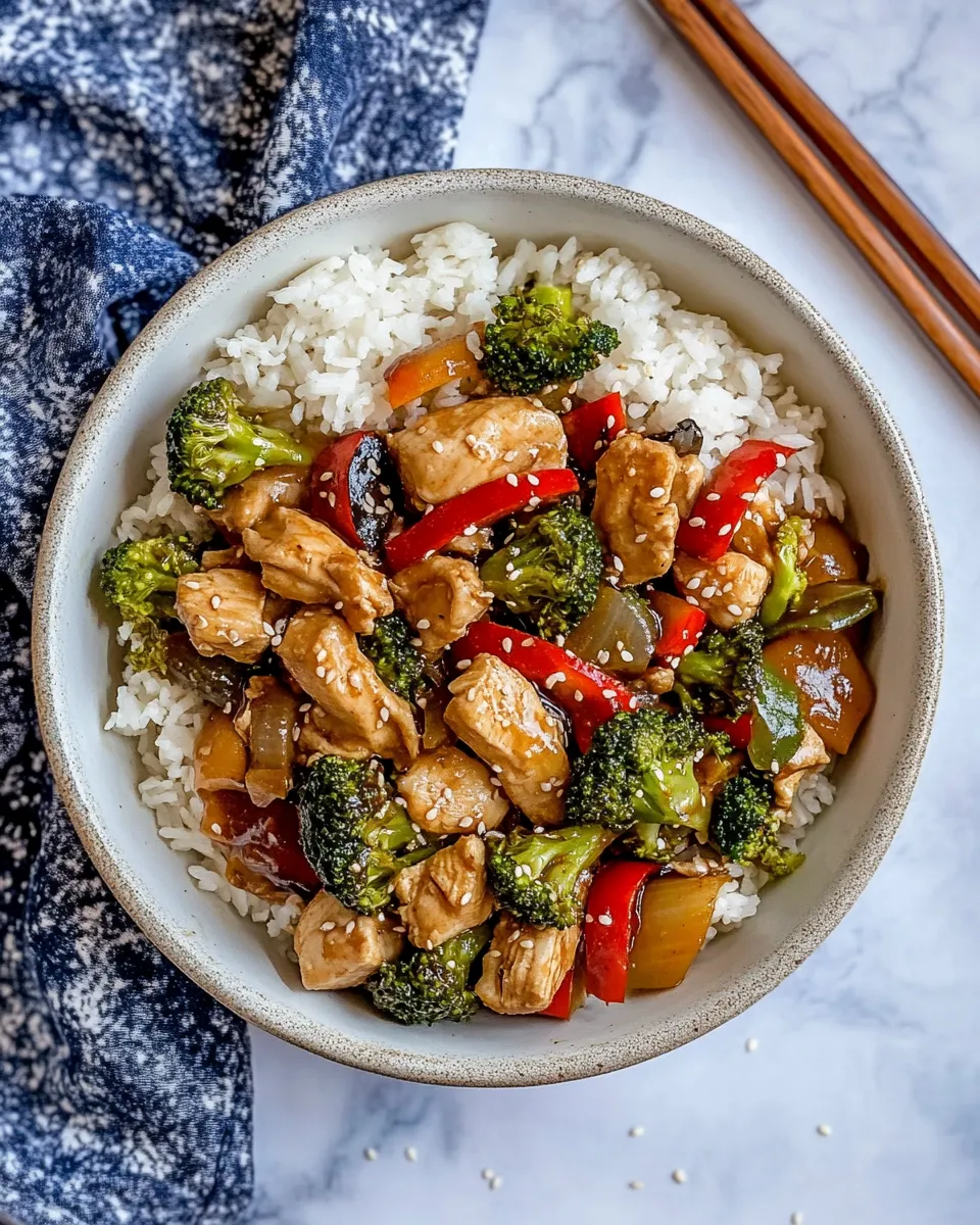 delicious 30-Minute Chicken and Broccoli Stir Fry shot