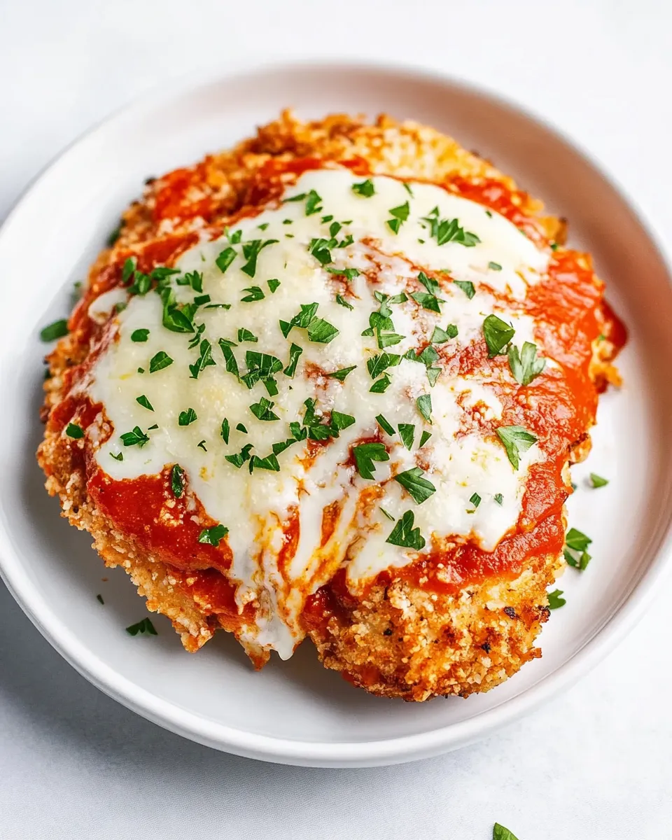 Easy Air Fryer Chicken Parmesan recipe photo