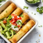 Homemade Air Fryer Chicken Taquitos photo