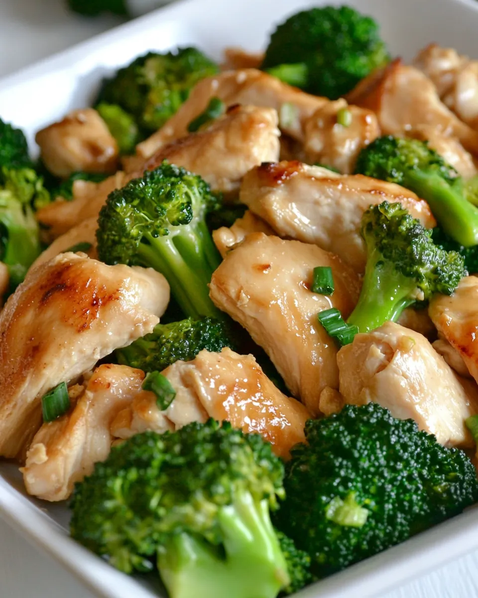 Easy Air Fryer Chicken and Broccoli recipe photo
