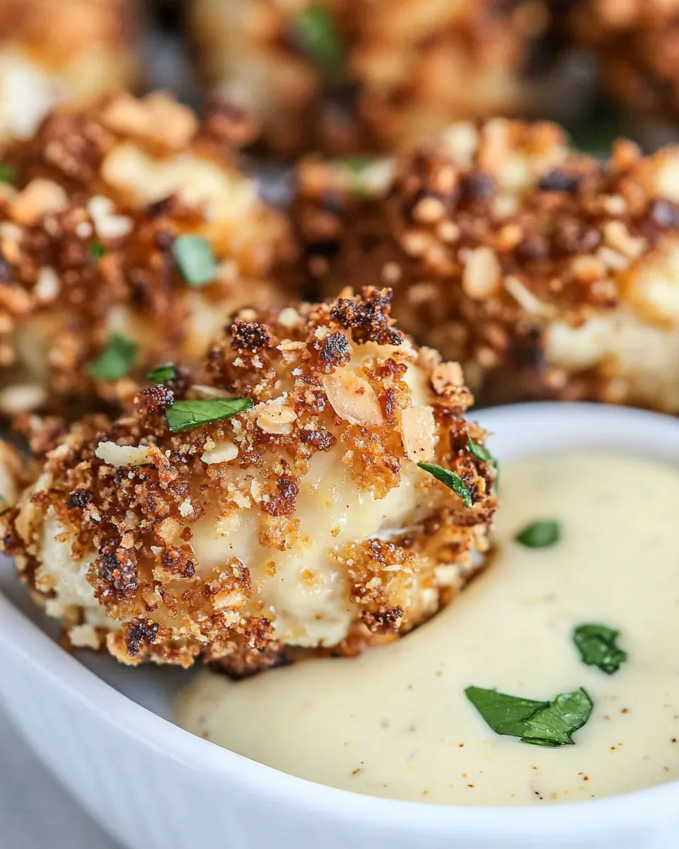 easy Almond-Crusted Chicken Bites with Honey-Mustard Dip picture
