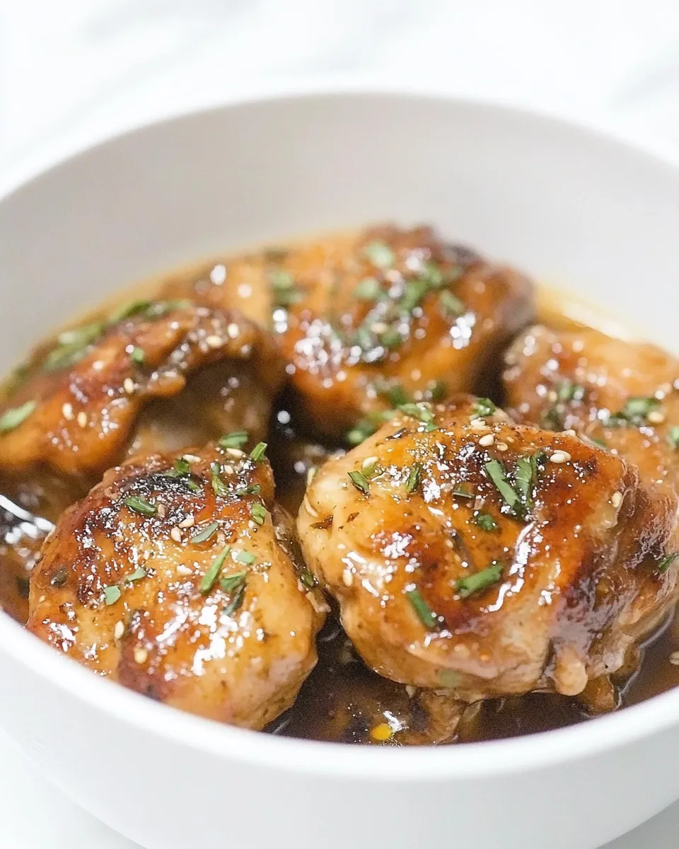 classic Asian-Inspired Instant Pot Chicken Thighs image