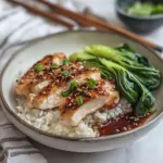 Homemade Asian Chicken Recipe (With Pak Choi) photo