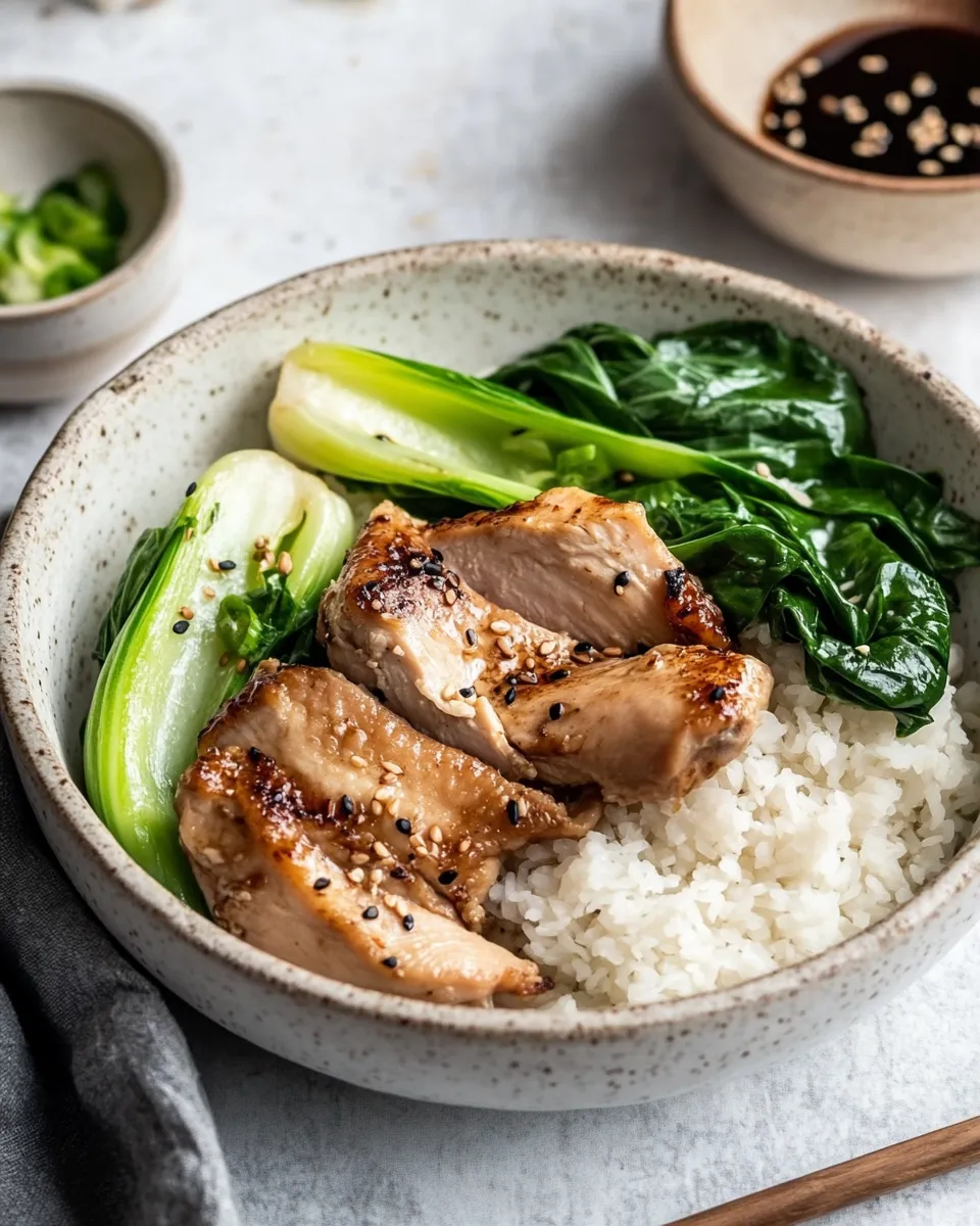 Easy Asian Chicken Recipe (With Pak Choi) picture