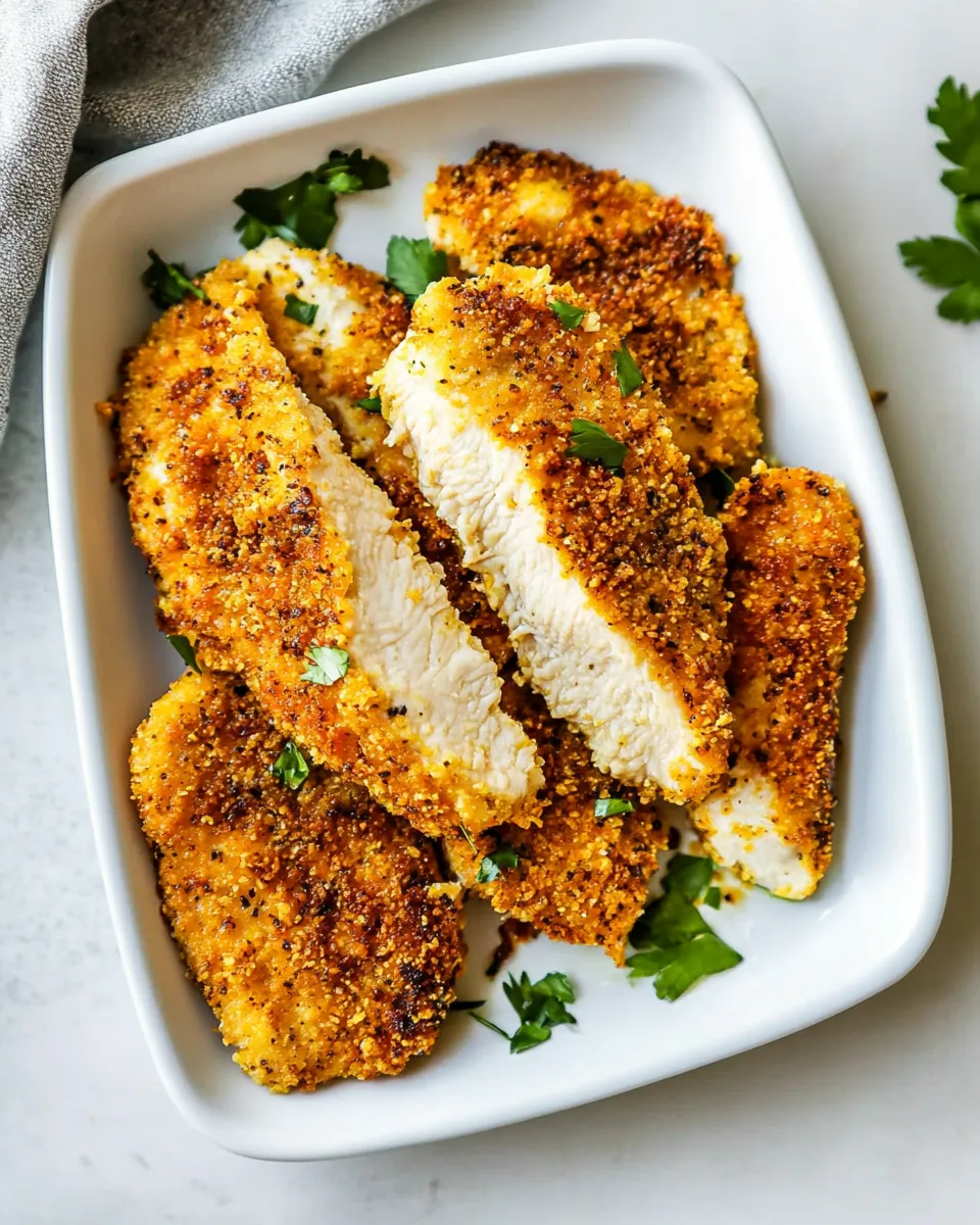 Classic Baked Chicken Cutlets image