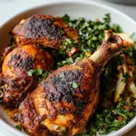 Homemade Baked Chicken Quarters photo