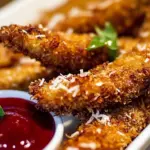 Homemade Baked Coconut Chicken Strips photo