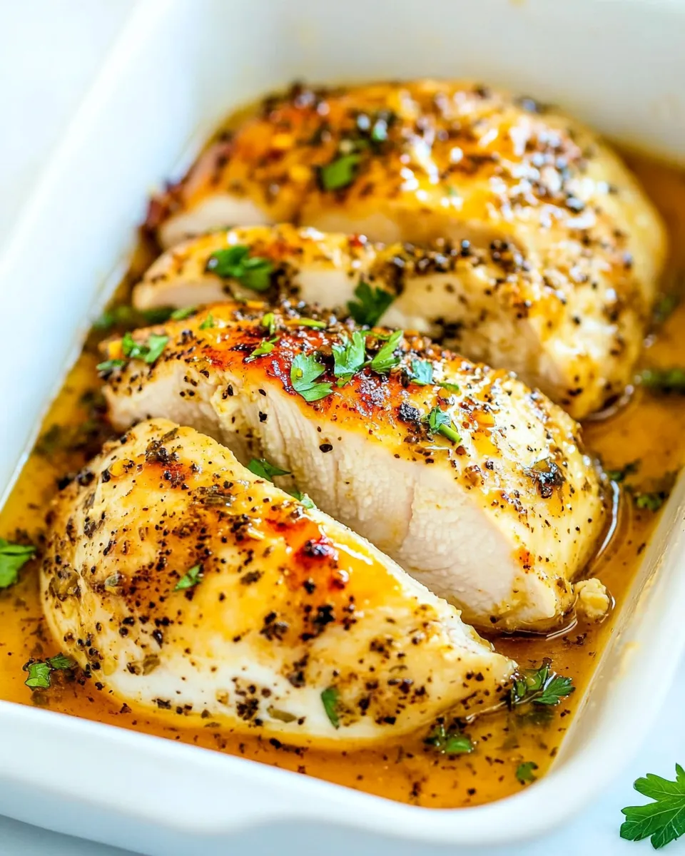 Delicious Baked Honey Mustard Chicken dish photo