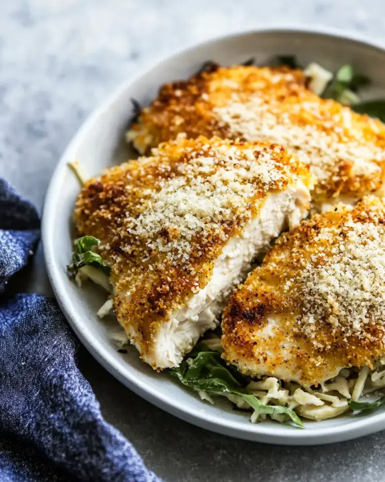 homemade Baked Parmesan Crusted Chicken photo
