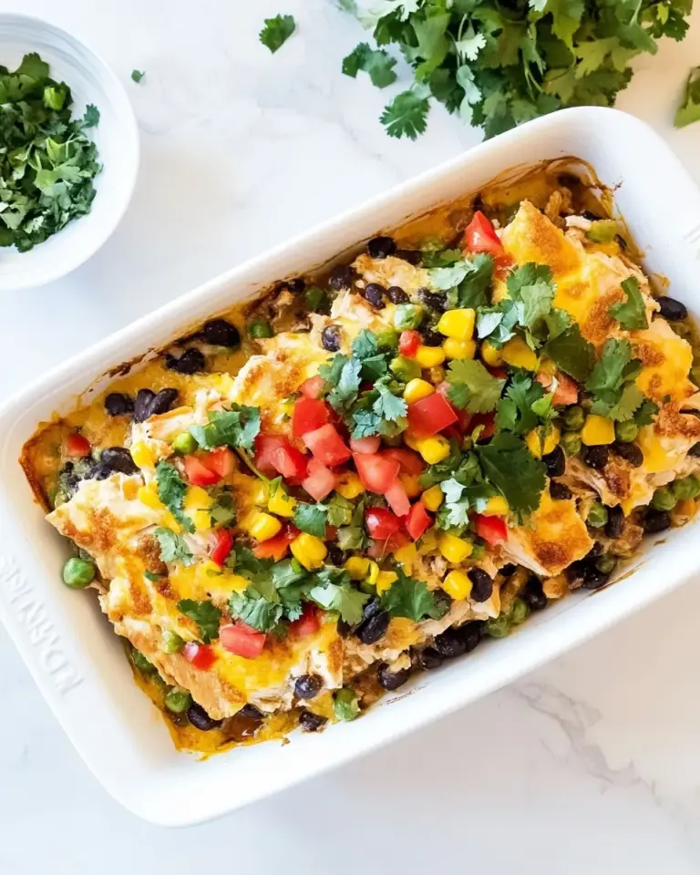 Homemade Baked Southwest Chicken Casserole photo