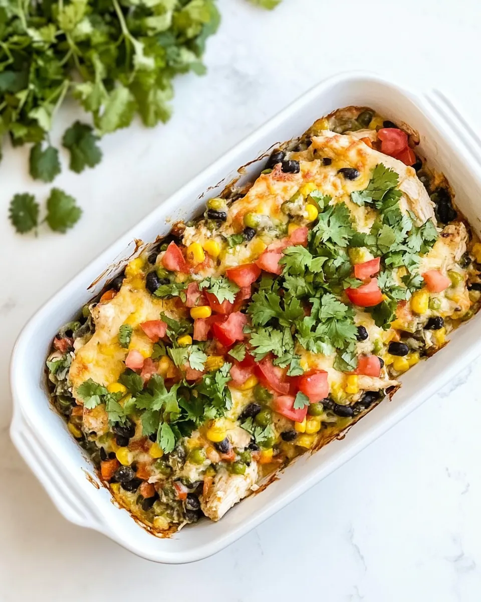 Classic Baked Southwest Chicken Casserole image