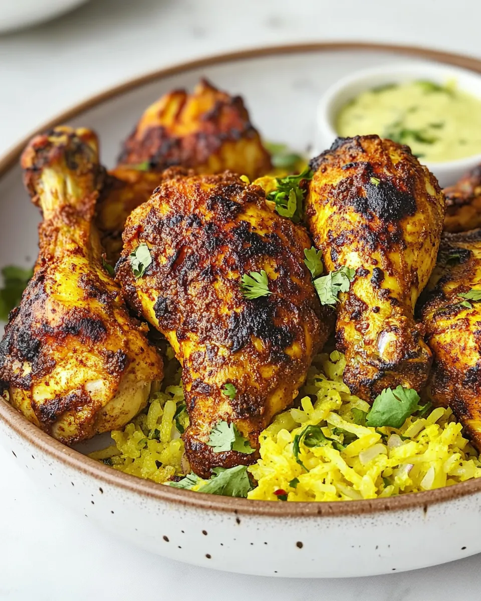 Homemade Baked Tandoori Chicken photo