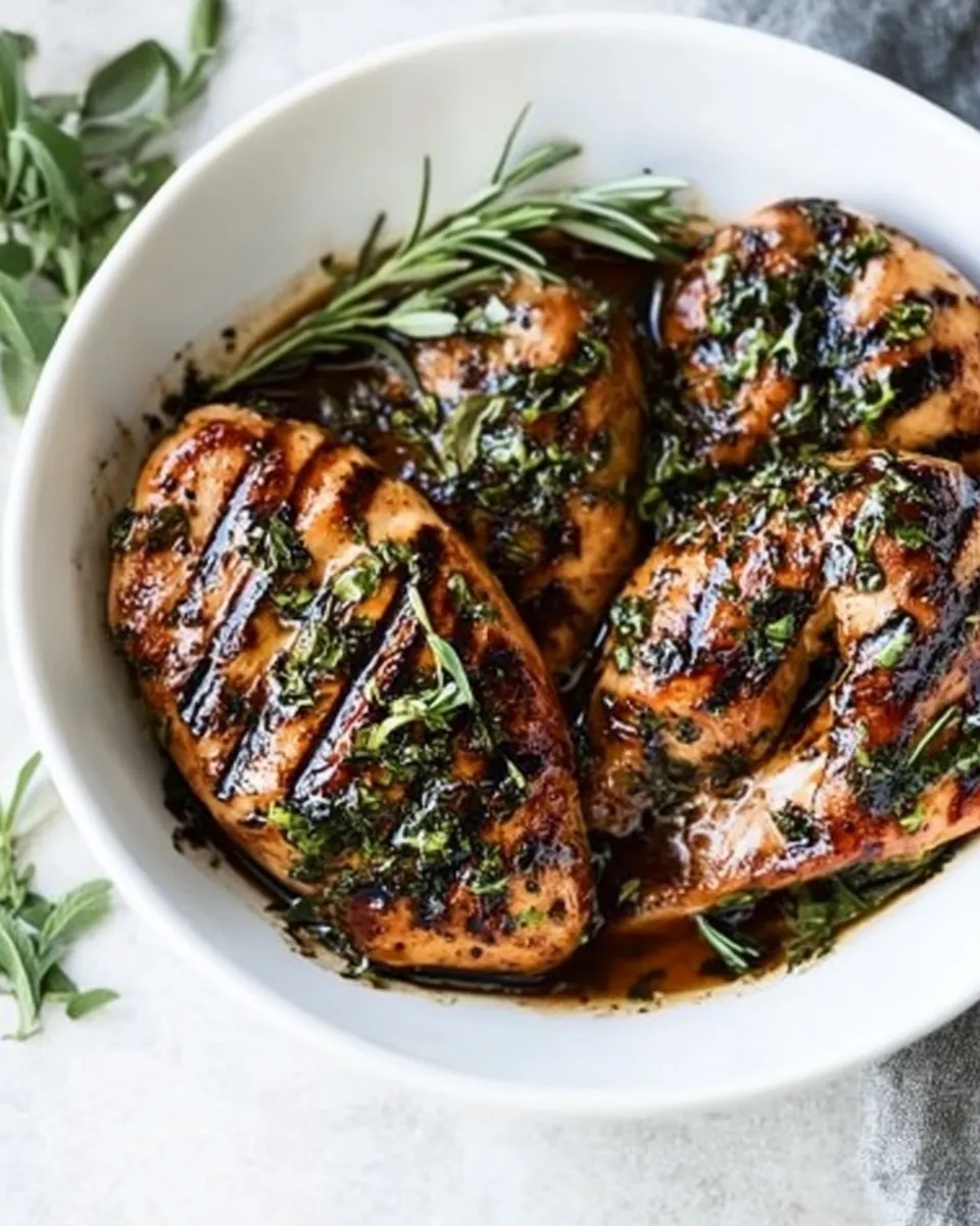 Classic Balsamic Chicken Marinade Recipe image
