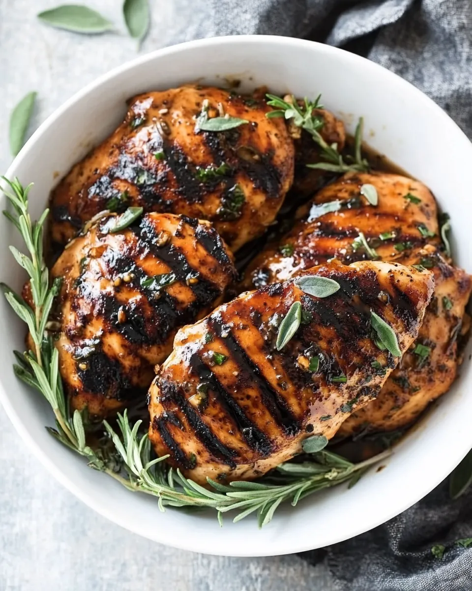 Easy Balsamic Chicken Marinade Recipe recipe photo