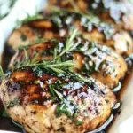 Homemade Balsamic Glazed Chicken photo