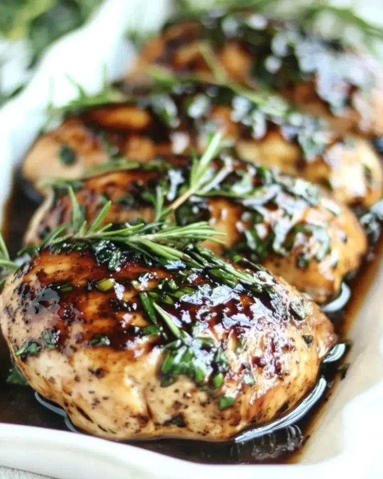 Homemade Balsamic Glazed Chicken photo