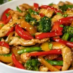 homemade Better Than Takeout Chicken Sesame Stir Fry Recipe photo