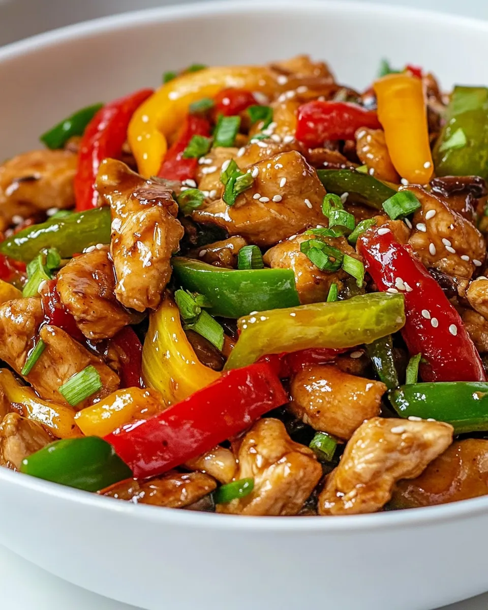 classic Better Than Takeout Chicken Sesame Stir Fry Recipe image