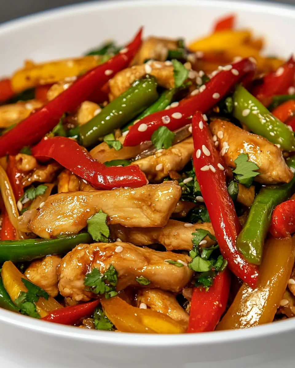 easy Better Than Takeout Chicken Sesame Stir Fry Recipe picture