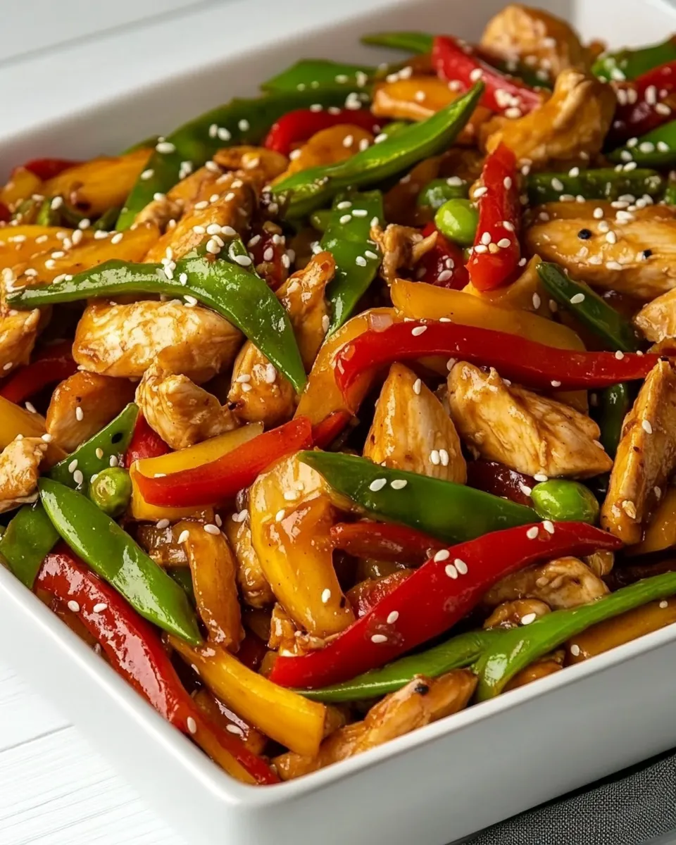 delicious Better Than Takeout Chicken Sesame Stir Fry Recipe shot