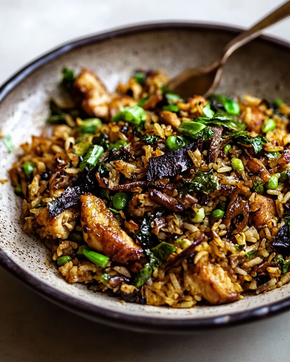 classic Better Than Takeout Sesame Ginger Chicken Fried Rice. image