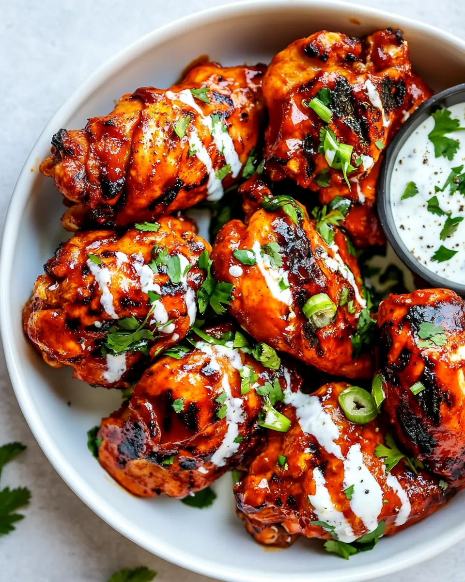 Easy Buffalo Chicken plate image