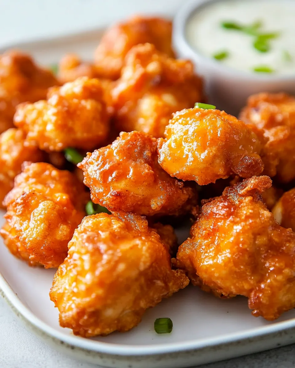 Easy Buffalo Chicken Bites recipe photo