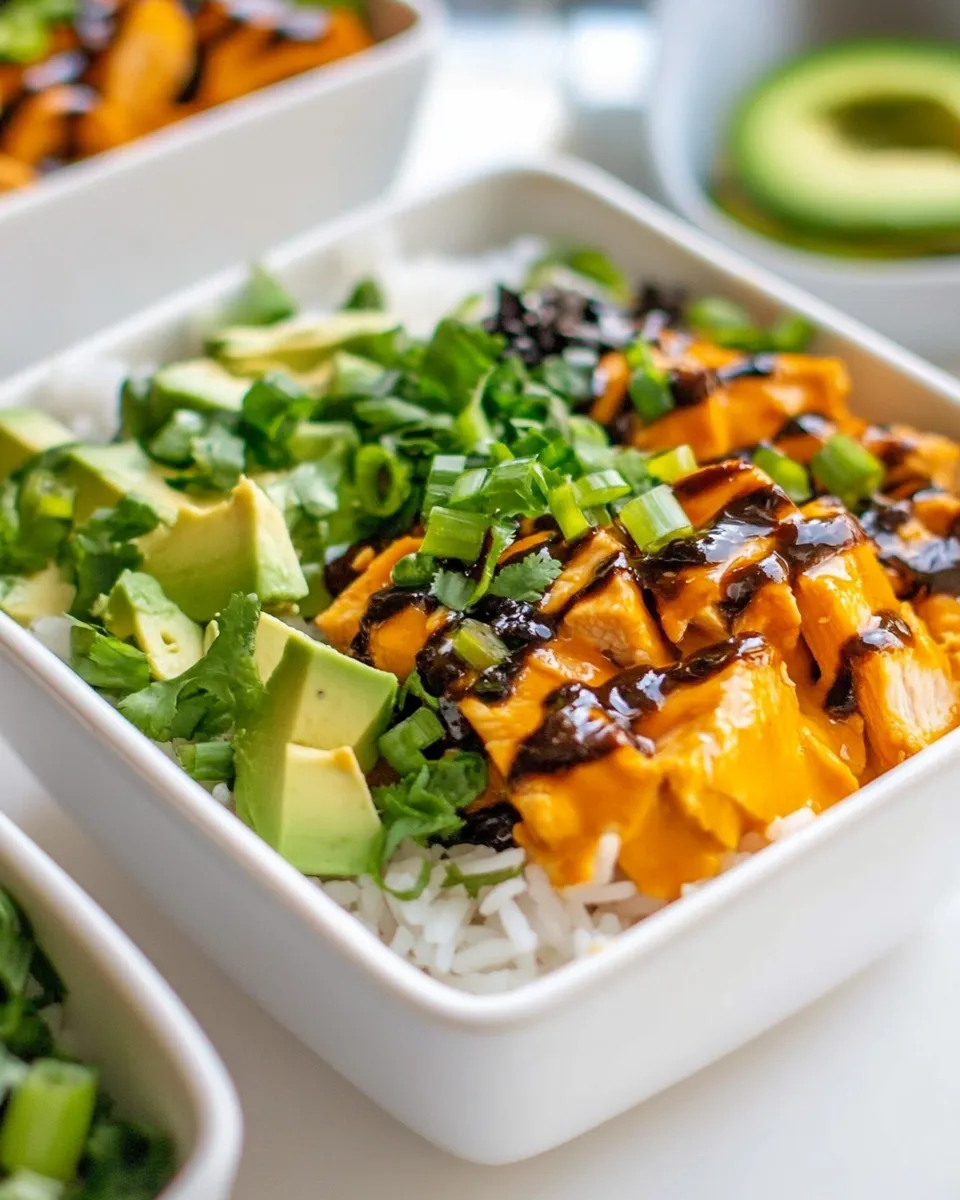 Classic Buffalo Chicken Rice Bowls recipe photo