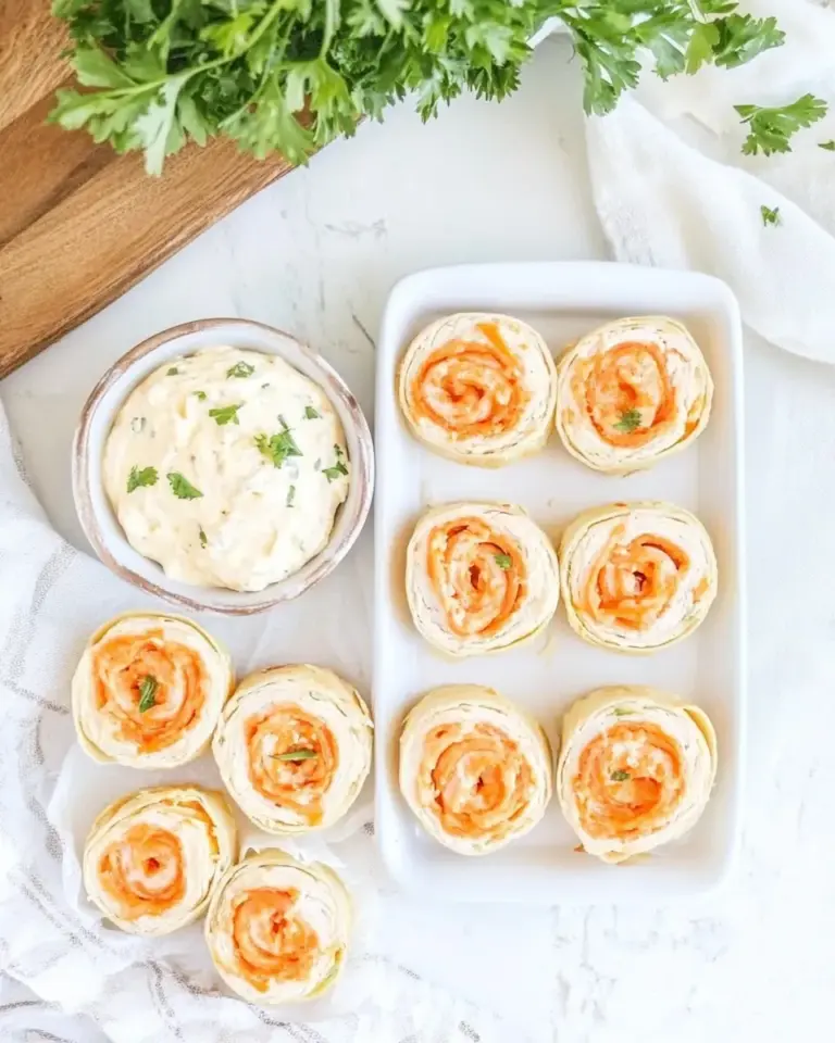 Homemade Buffalo Chicken Roll Ups photo