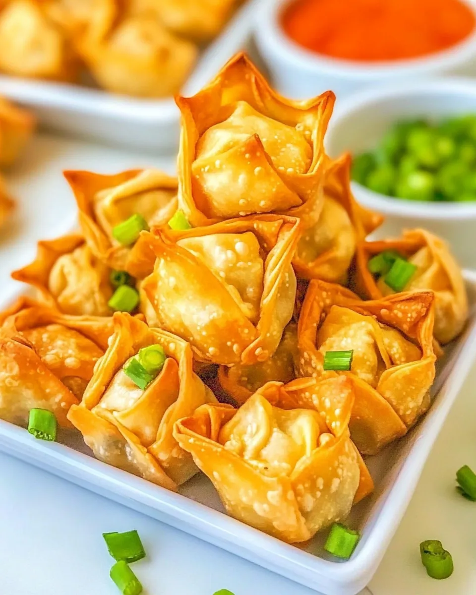 Homemade Buffalo Chicken Wontons photo