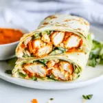 Homemade Buffalo Chicken Wrap photo