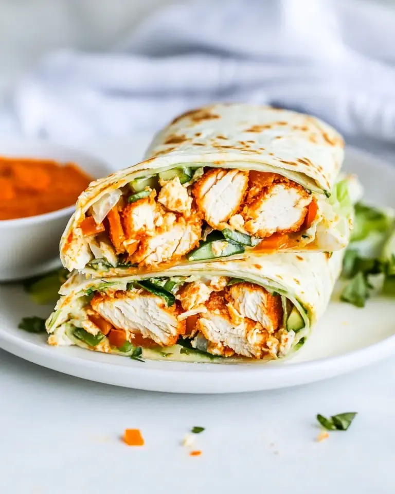 Homemade Buffalo Chicken Wrap photo