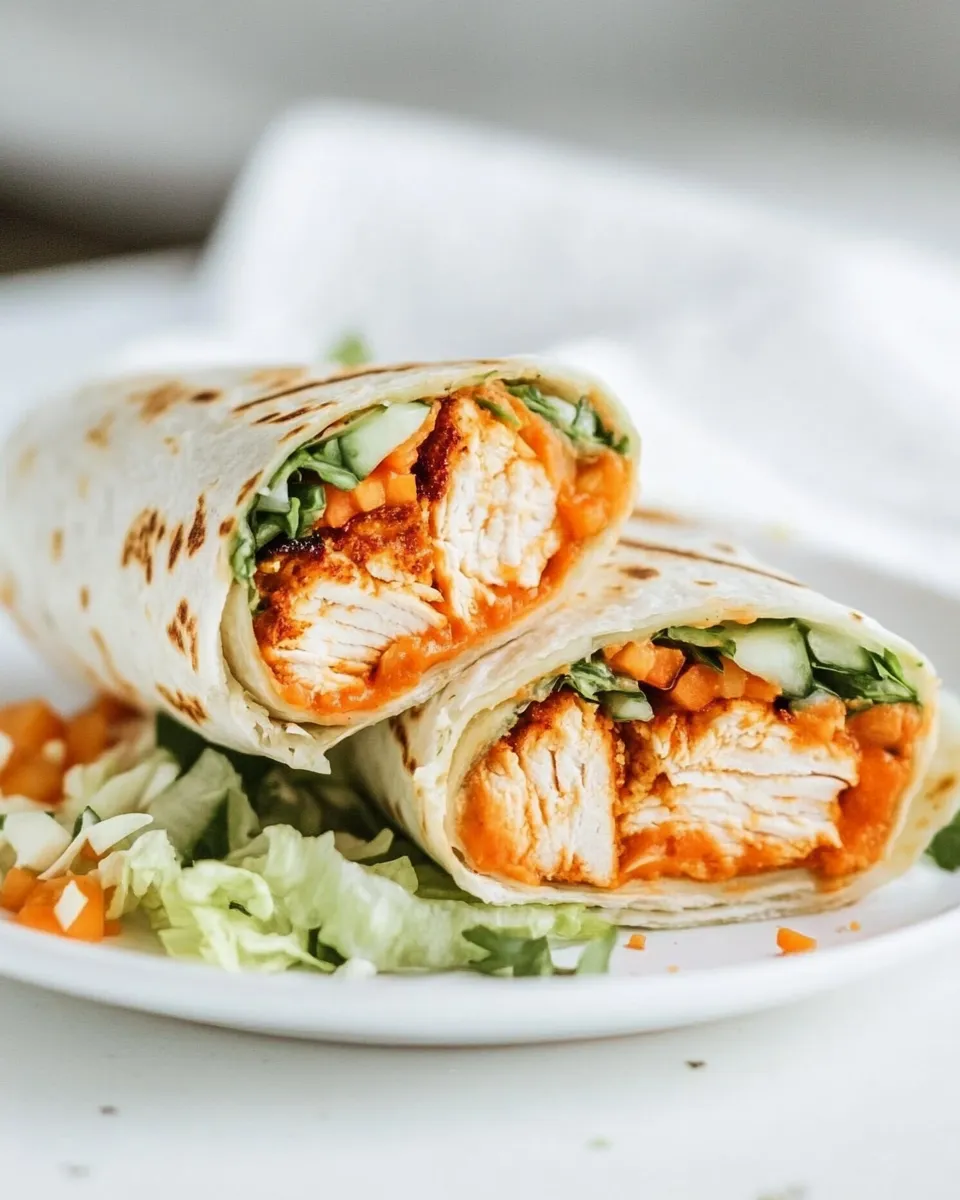Classic Buffalo Chicken Wrap image