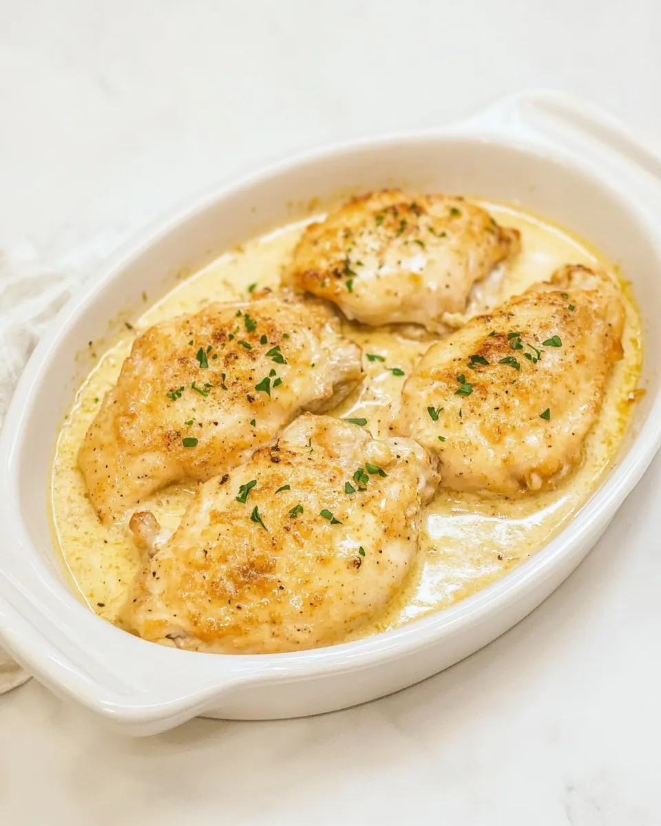 Classic Buttery Baked Chicken image