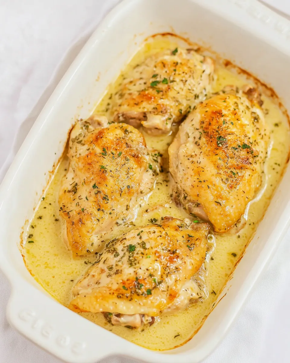 Easy Buttery Baked Chicken recipe photo