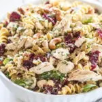 Homemade Cashew Chicken Rotini Salad photo