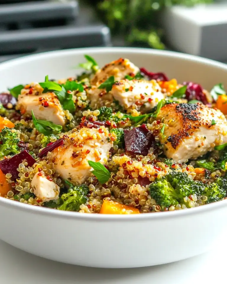 Homemade Chicken Broccoli Quinoa photo