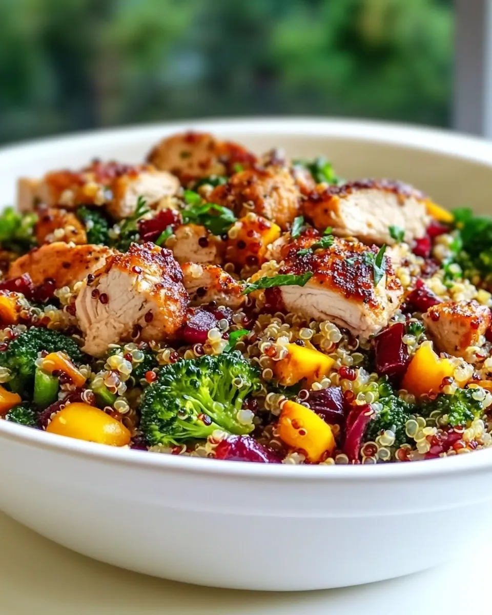Classic Chicken Broccoli Quinoa image