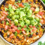 Homemade Chicken Burrito Skillet photo