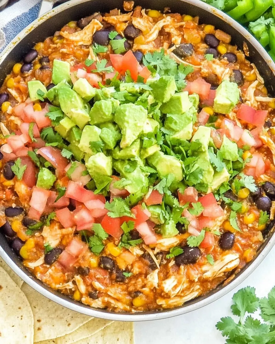 Homemade Chicken Burrito Skillet photo