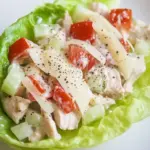 Homemade Chicken Caesar Lettuce Cups photo