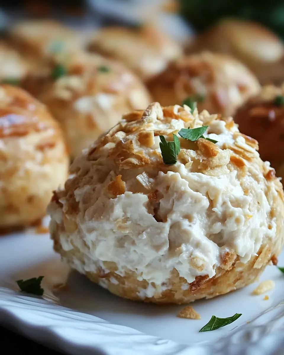 delicious Chicken Cheese Ball Recipe shot