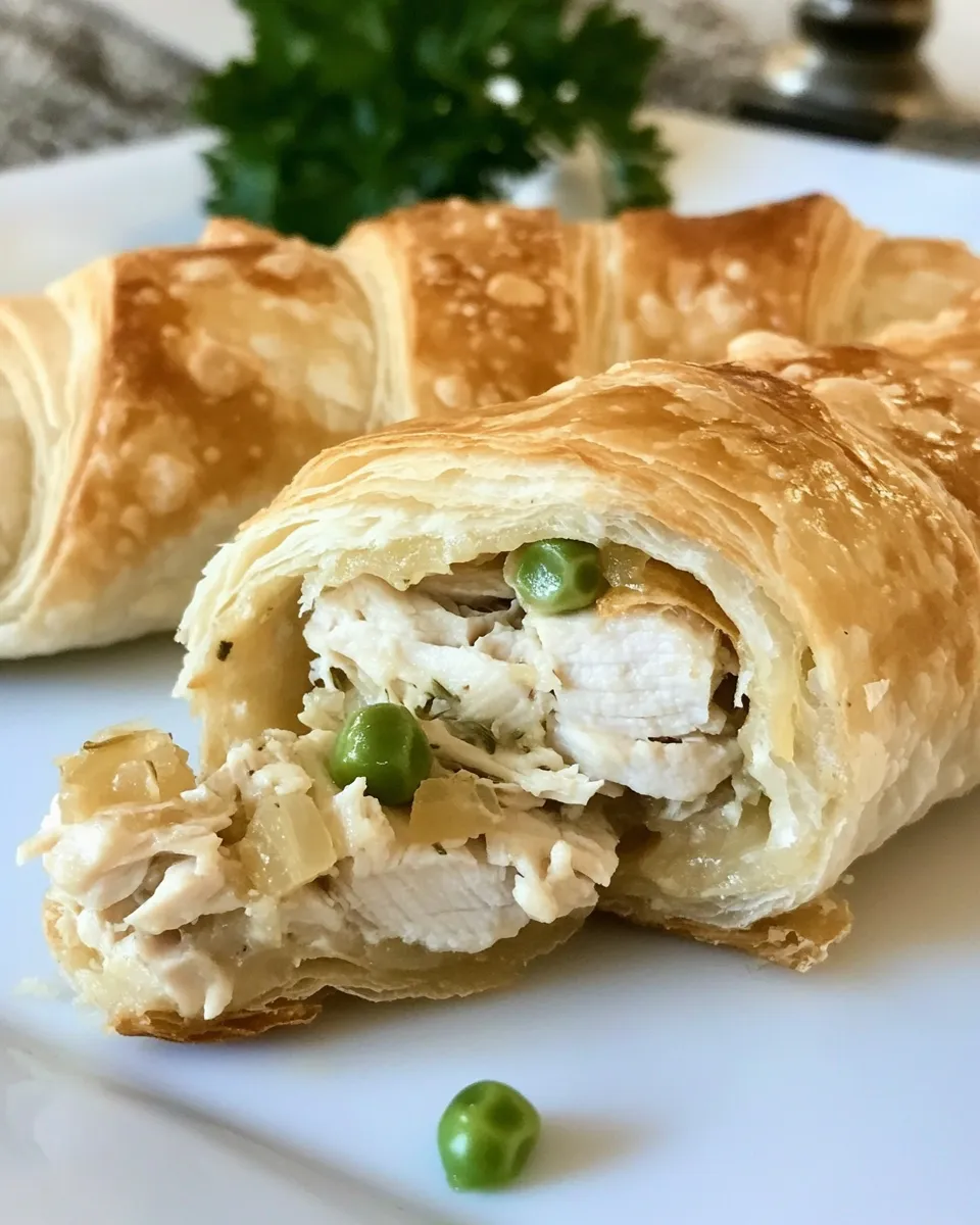 Classic Chicken Croissants image