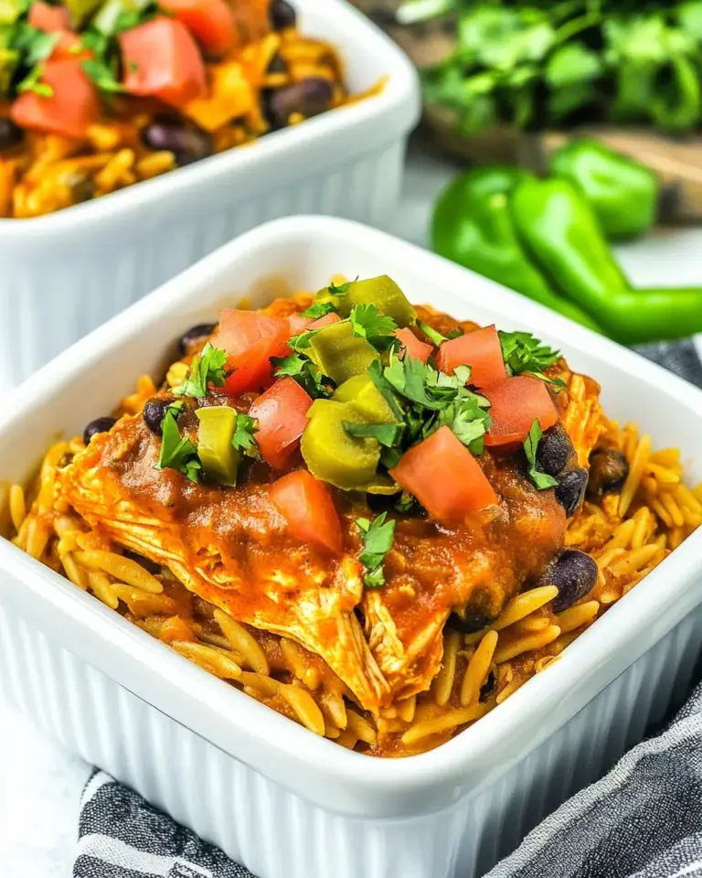 Homemade Chicken Enchilada Orzo photo