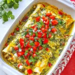 Homemade Chicken Enchiladas with Verde Sauce photo