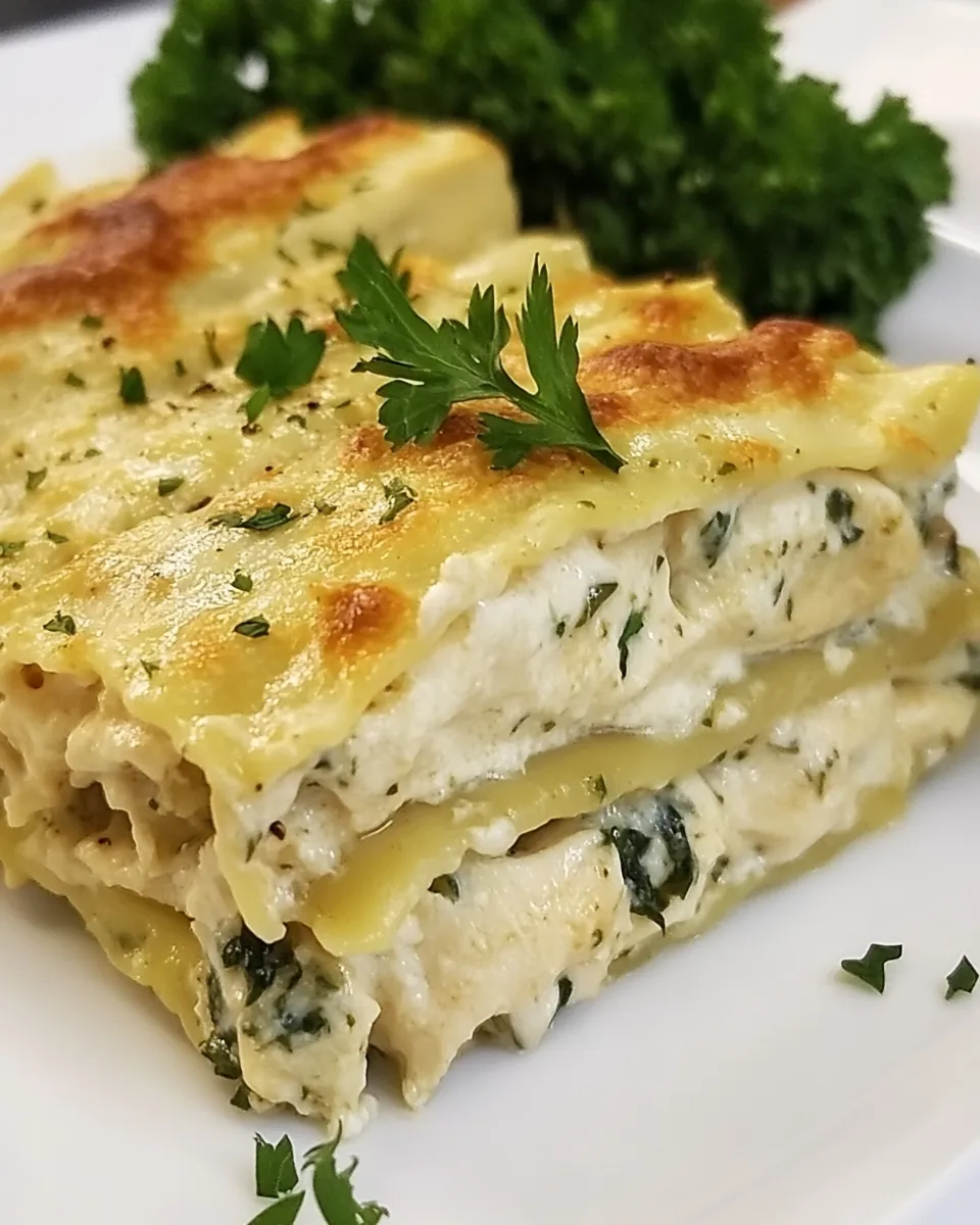 Classic Chicken Florentine Manicotti image
