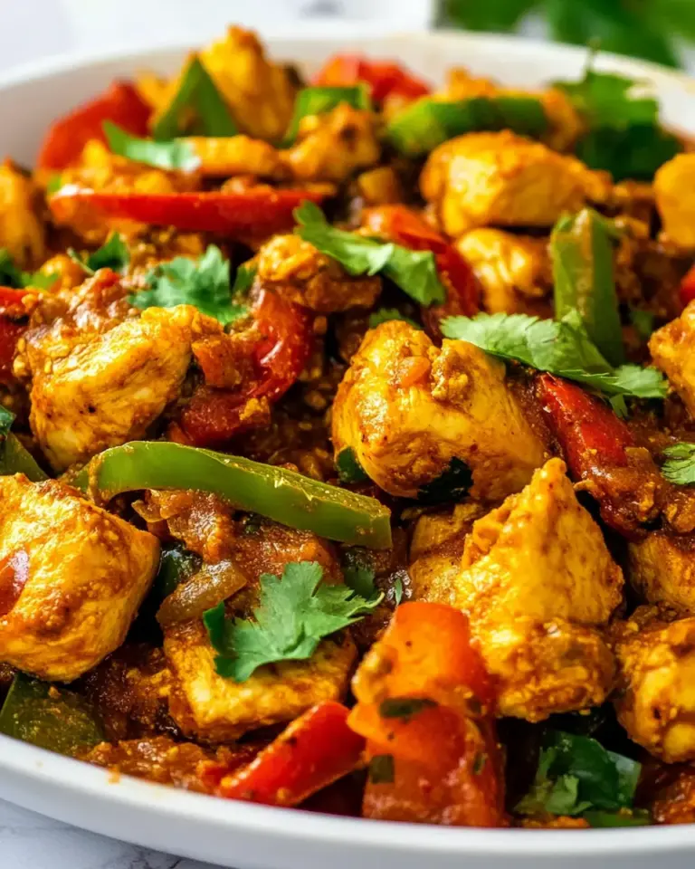 Homemade Chicken Jalfrezi photo