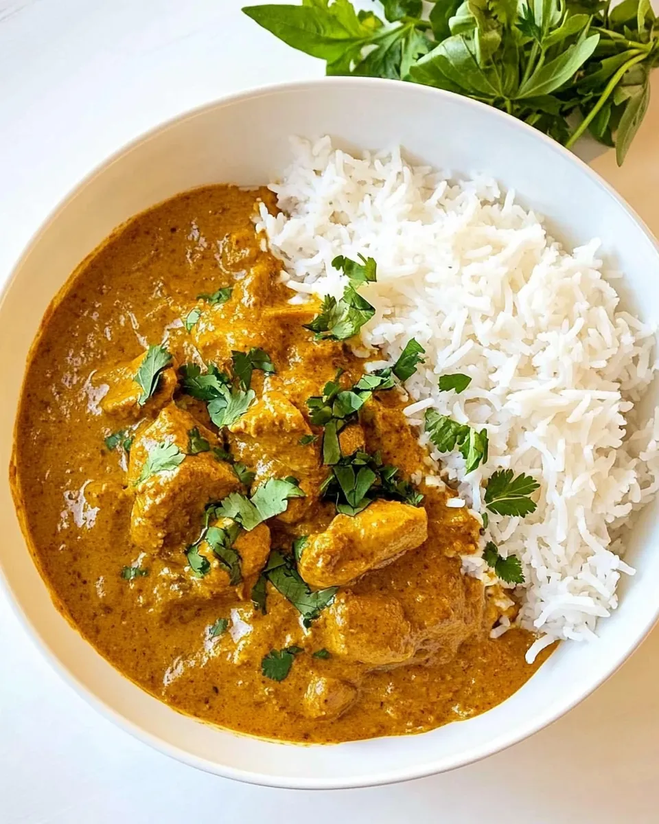 easy Chicken Korma recipe photo