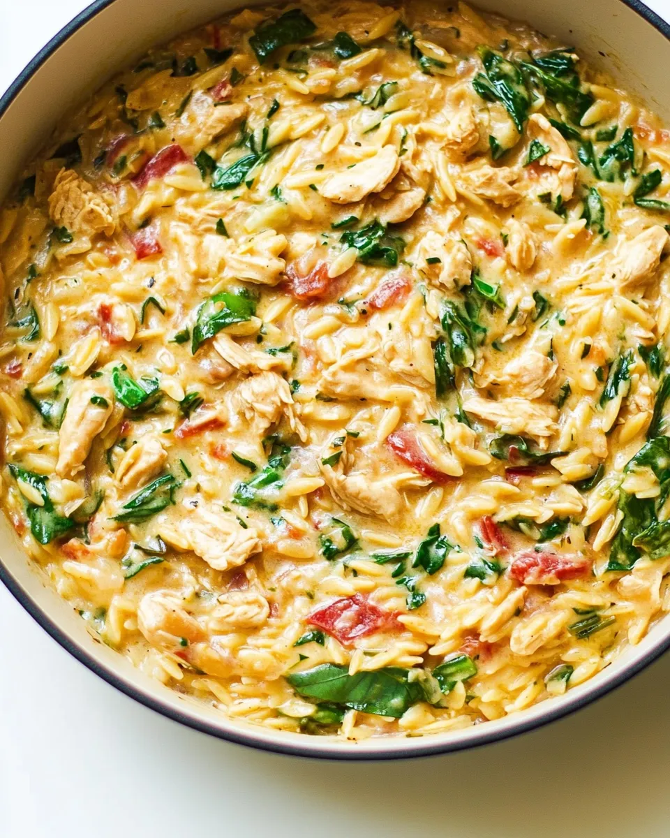 easy Chicken Orzo Recipe (One Pot!) picture