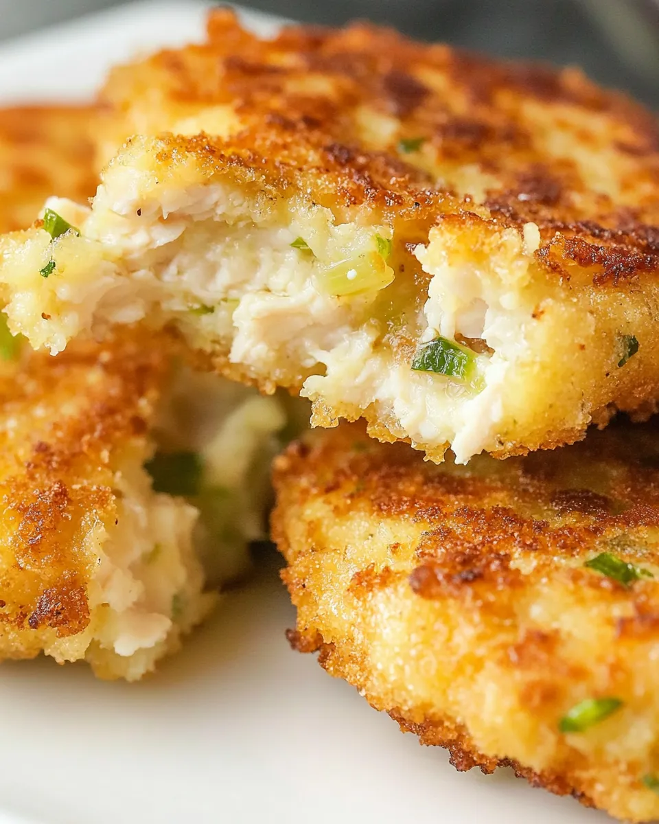 Classic Chicken Patties (Easy Chicken Cakes) image